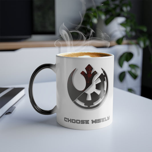 Choose Wisely Color Morphing Mug, 11oz
